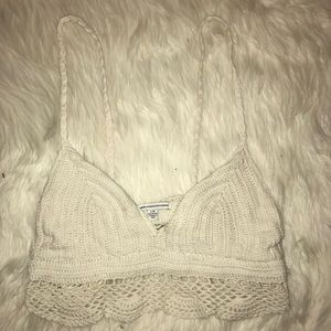 Crochet crop top